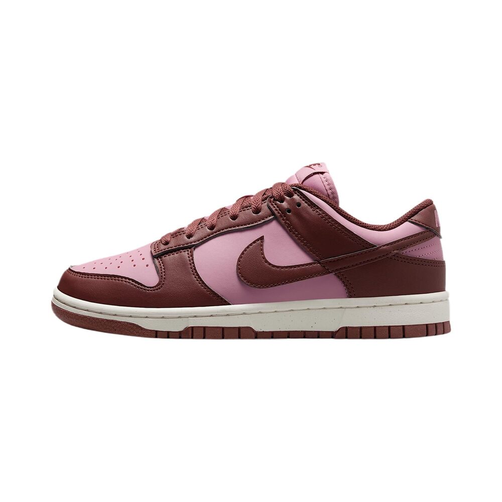 Nike Women's Dunk Low Next Nature Shoes , White/Dark Pony/Sail/Elemental Pink, 8